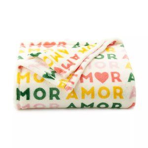 Oversized Supersoft Plush Throw Amor